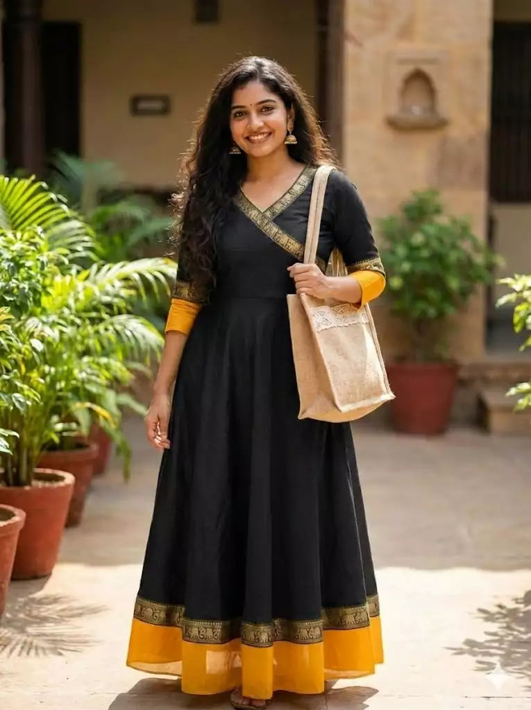 Vichitra Blooming Alia Maxi Gown