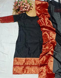 Kanchi Chanderi Kurti with Dupatta