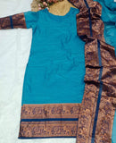 Kanchi Chanderi Kurti with Dupatta