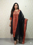 Kanchi Chanderi Kurti with Dupatta